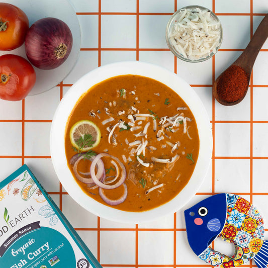 كاري السمك العضوي