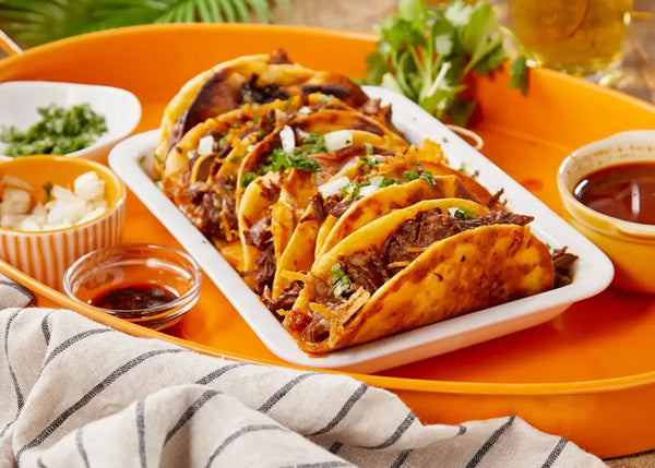 Indo-Chinese Schezwan Tacos