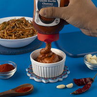 صلصة الثوم والفلفل الحار