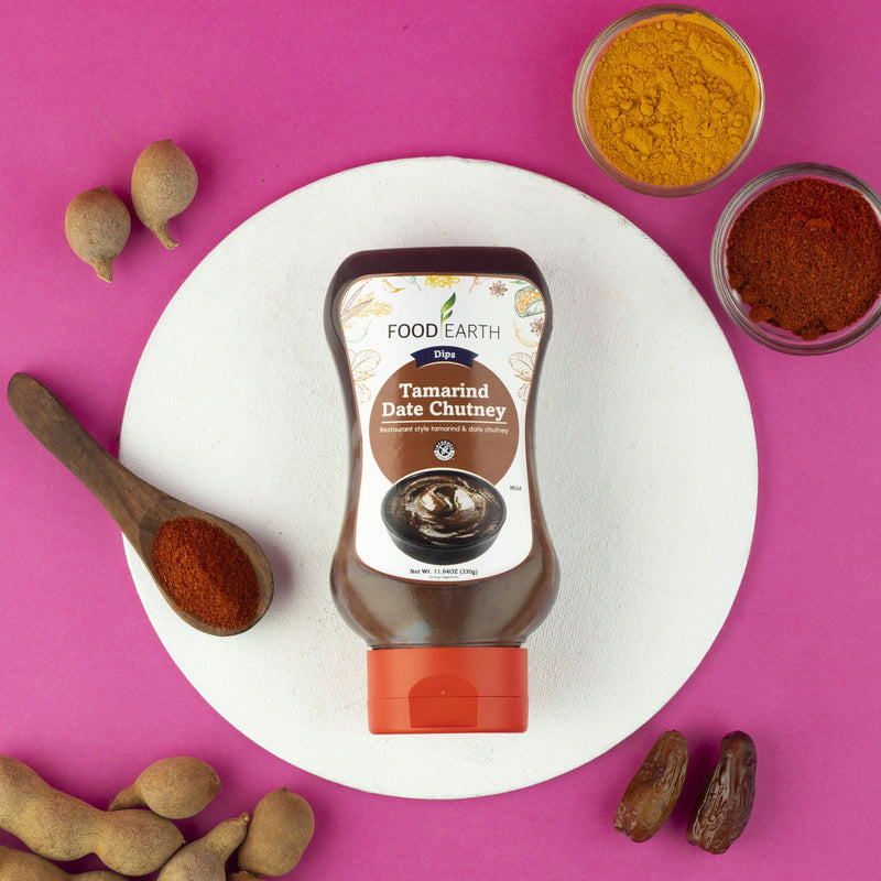 Chutney de tamarin et de dattes