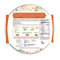 كاري الحمص العضوي مع الأرز المطهو على البخار