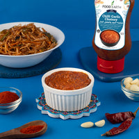 Chutney au piment et à l'ail